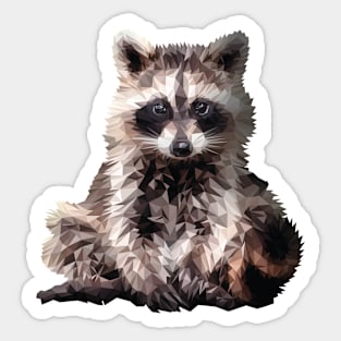 Raccoon Sticker